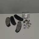 BOSCH BE1324H Blue Ceramic Disc Brake Pad Set w/Hardware - Compatible with Select Lexus NX200t, NX250, NX300/300h, NX350/350h, RX350/350L, RX450h; Toyota Camry, Highlander, RAV4, Sienna + More; FRONT