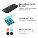 Carrying Case Accessories Kit for Nintendo Switch 2(2025), Kit with Protective Hard Shell Portable Travel Carry bag,Screen Protectors,Game Card Case and Thumb Caps