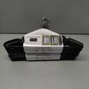 Simpli Furnished® Black Non-Slip Hangers 50 Pack