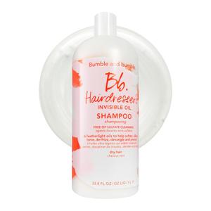 Bumble and bumble. Hairdresser's Invisible Oil Hydrating Shampoo | Anti Frizz, Softening, Color Safe | For All Curly, Wavy, Straight Hair Types | With Argan, Coconut + Grapeseed Oil