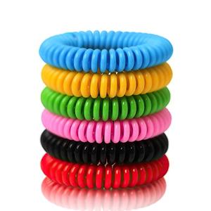 BuggyBands Mosquito Bracelets, 30 Pack Individually Wrapped, DEET Free, Natural and Waterproof Band