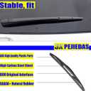 3 x OEM Wiper Blades, Replacement Wiper Blades for GMC Envoy 2004-2009,GMCYukon 2007-2014, (22 & 22 Front Wipers + 12 Rear Wiper Blades)