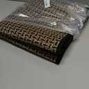 YDKGL Door Mat Entrance 24x35, Dirt Resistant and Absorbent, Non-Slip Rubber Backing Floor Mats, Easy Clean Low-Profile Doormat for Entryway, Front Door, Inside Entrance, Black