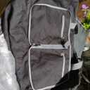 Black Duffel Bag with Quick Folding Feature for Gym and Sports