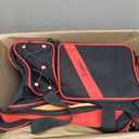 BOSSTIN Rolling DJ Cable Bag with Wheels, DJ Gig Bag Case for Equipment with 15.6" Laptop Compartment, Padded Detachable Dividers, Multi-Pocket Travel Storage for Music Gear & Accessories