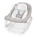 Ingenuity Keep Cozy 3-in-1 Grow with Me Vibrating Baby Bouncer Seat & Infant to Toddler Rocker, Vibrations & Toy Bar, 0-30 Months Up to 40 lbs (Linden)