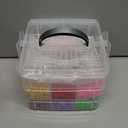 10mm Large Fuse Beads Kit for Kids,12 Colors XL Fuse Beads Set with Storage Box, Ironing Papers,Pegboards Booklet and Accessories,DIY Art Craft Toys Gifts for Girls & Boys Age 3+ Birthday Christmas (white)