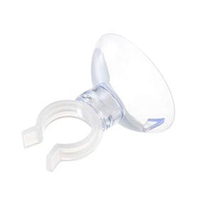 uxcell Aquarium Suction Cup Clips Airline Tube Holders Clamps for Fish Tank Clear 13mm 20Pcs
