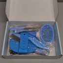 Dog Brush Dog Grooming Kit 6PCS Dog Brush for Shedding-Dog Brushes for Grooming, Dematting Comb for Dogs, Cat Nail Clipper with Nail File, Flea Comb, Bath Brush(Blue)