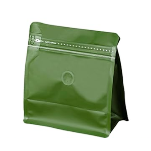 Coffee Bags 0.5 Lb  Kraft Paper Bags Kraft Coffee Bags with Valve,50Pcs Stand up Coffee Pouches for Coffee Bean Storage8oz (50 Pieces) (0.5lb / 8oz)