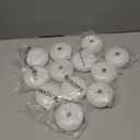 Floating Candles 3 Inch Unscented Dripless Wax 13-15Hours Burning, 12 Pack Wedding Party Candles,for Centerpieces Suitable for Cylindrical Vases,Swimming Pool,Restaurant Decoration(White)