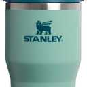 STANLEY IceFlow 2.0 Flip Straw Tumbler with Handle 20 oz | Twist On Lid and Flip Up Straw | Leakproof Water Bottle | Insulated Stainless Steel | BPA-Free | Spring Green
