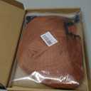 M MISS U HAIR Unisex Short Straight Wig Orange Cosplay Halloween Wig Men Women