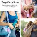 Matekxy for Airpods Pro 3 Case 2025 Cute - for Airpod Pro3 Generation Soft Silicone Cover with Lanyard & Keychain, Shockproof Scratch Resistant for Women,Perfect for Commuters and Travelers, Purple