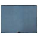 Frigidaire Grant Polyester Dish Drying Mat,Kitchen Counter, Machine Washable,Polyurethane Interior, 18in W x 24in L-Denim