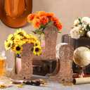 Cinnvoice 6 Pcs Wooden Centerpieces for Tables Baby Shower Decorations Tabletop Boxes Party Favor for Birthday Baby Shower Wedding Garden Tea Party(Cowboy)