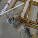 Masupu Fluted Nightstand,Modern Night Stand Wood Bedside Table with Storage Drawer Side End Table for Bedroom,Living Room,Office,White