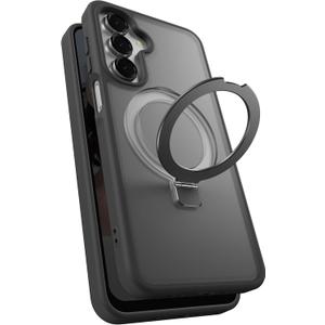 for Samsung Galaxy A16 / A17 / A26 Magnetic Phone Case with Kickstand, Compatible with Mag-Safe, Slim Shockproof Translucent Matte Mag-Stand Cover, Built in Kick Stand, Black