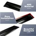 Rain Guards Window Visors Set Compatible with 2024 2025 Toyota Camry Sedan Out-Channel Vent Shades Vent Deflectors Rain Visors 4pcs