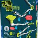 Gecko Run Marble Run Starter Set by Thames & Kosmos, Toy of The Year Winner - 63 Piece Vertical Marble Run, Flexible Tracks | Fast, No-Mess Setup, Residue-Free Nano-Adhesive Pads, Creative Play