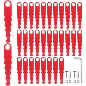 32 Pack CMZST0803 CMZST080 Serrated Replacement Blades Compatible with Craftsman CMCST910,CMCST910M,CMCST910M1 Series Trimmer Polycarbonate Head, Flexible Blades with Screw Parts (37 Pack) 32 Pack CMZST0803 CMZST080 Serrated Replacement Blades Compatible with Craftsman CMCST910,CMCST910M,CMCST910M1 Series Trimmer Polycarbonate Head, Flexible Blades with Screw Parts (37 Pack)