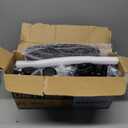 TVON Rolling TV Stand with Mount with Power Outlet for Most 13-50 inch TVs/Screen up to 55 lbs, Height Adjustable TV Floor Stand with Tilting and Rotating, Portrait to Landscap, Max VESA 200x200mm (BLACK)