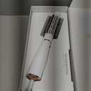 T3 AireBrush One Step Smoothing and Volumizing Hair Blow Dryer Brush, for Fast Drying and Styling with Multiple Heat and Speed Settings, Ceramic and Cool Shot (Round 2.5 Inch, White/Rose Gold)