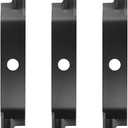 Gator Mower Blade 60'' for Kubota K5647-34330 K5647-34340 70000-25001,for Kubota ZD21, ZD25, ZD28, ZD321, ZD326, ZD331, ZG327 60 inch Mulching Blades, 3 pck