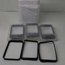 3Pack Bathroom Small Trash Can with Lid, 2.6 Gallon Touchless Automatic Garbage Can Slim Waterproof Motion Sensor Smart Trash Bin for Bedroom, Office, Living Room-White