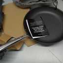 Misen 10 Inch Pre-Seasoned Carbon Steel Fry Pan Lightweight, Even Heating, Heat Retention Oven Safe to 500F Ideal for Searing, Sauting, and Frying Versatile Durable, Easy to Clean