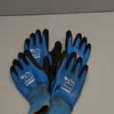 Waterproof Winter Work Gloves for Men and Women, Touchscreen, Freezer Gloves, Thermal Insulated, for Cold Weather (Large, Blue)