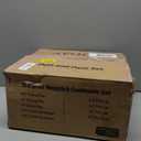 12 Pcs Pots and Pans Set Non Stick, Cookware Sets Black Granite Induction Cookware, Non-toxic Healthy Nonstick Kitchen Cooking Set with Frying Pans Set, Saucepans (PFAS/ PFOA/ PFOS Free)