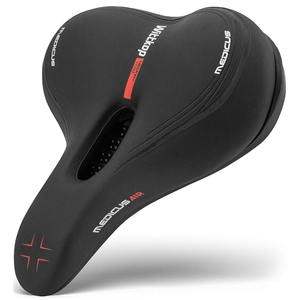 Wittkop Bike Seat I Bicycle Seat for Men and Women, Waterproof Bike Saddle with Innovative 5-Zone-Concept I Exercise Bike Seat for BMX, MTB & Road