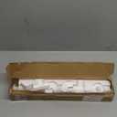 Delamu Cord Hider, 157in Wire Covers for Cords on Wall, Premium Cable Hider Cord Covers for Wires, Cable Management Wire Hiders for TV, Cable Raceway Kit, W0.95 H0.55in, White