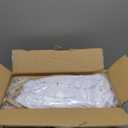 GRENTY Metal Arch Backdrop Stand and Cover Set 7.2FT/6FT, Wedding Arch Frame with Spiral Rotating Joint and 2 Wrinkle-Resistant Cover for Birthday, Anniversary, Wedding, Party, Baby Shower (White)