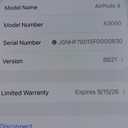 Apple AirPods 4 Wireless Earbuds, Bluetooth Headphones, Personalized Spatial Audio, Sweat and Water Resistant, USB-C Charging Case, H2 Chip, Up to 30 Hours of Battery Life, Effortless Setup for iPhone