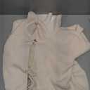 Saodimallsu Womens Tie Front Bow Cardigan Sweaters Cute Ruffle Long Sleeve Knit V Neck Fall Cropped Sweater Tops