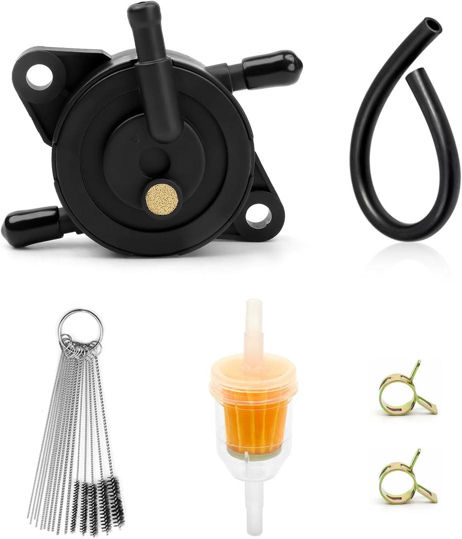 Fuel Pump For John Deere X300 X304 X305R X310 X320 X324 X350 X354 X360 X370 X380 X580 X584 Z445 Z465 Z530 Z540 Z645 Z655 Z665 Z720E Z730M Z740R W36 W48M WH61A WHP36A 636M 647A Mowers UC37181 UC16533