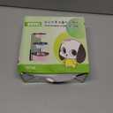 Dog Crate Food and Water Bowl 2Pcs Small Pet Hanging Kennel Removable Dish Feeding Cup No Spill with Holder for Medium Large Size Cat Puppy (Pink, 5.5''X2.3''&6.3X2.5'')