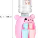 Kids Water Dispenser Toy Mini Water Machine Toy Children Lovely Water Dispenser Drink Water Machine Toy for Kids (Pink)