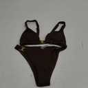 Women Swimsuit Women Bikini Top and Bottom Swimming Suit Summer Sexy Two Piece S Brown