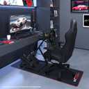 GT OMEGA DD-X Wheel Stand - Provides Incredible Stability, Angle & Height Adjustment, Includes an Adjustable Gear Shifter Mount