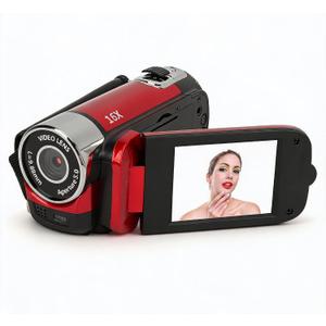 Digital Video Camera, 1080P HD Camcorder with 2.4in Rotatable Screen 16X Zoom and Fill Light for Vlogging Travel Recording
