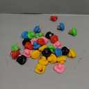 31 Pcs Multicolored Mini Multicolor Rubber Ducks Baby Bath Ducky Bathtub Pool Squeaky Little Duck Toys for Shower/Party Decoration Supplies/Birthday (1.6"x 1.5" x 1.2")