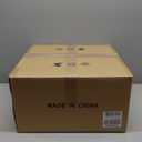 5-Light Farmhouse Chandelier, 17.72" Vintage Black Chandelier, Rustic Drum Dining Room Light Fixture, Wood Texture Adjustable Pendant Light, Industrial Hanging Lights for Living Room Kitchen Entryway