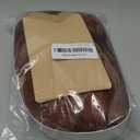 Short Copper Red Wigs for Women Auburn Wavy Shoulder Length Wig with Bangs Synthetic Ginger Curly Natural Wig for Role Play,Halloween,Daily Use