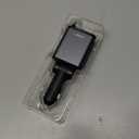 LISEN Retractable Car Charger, Gifts for Him Her, Car Adapter USB C Fast Charger, gifts for Mothers Day Travel Essentials kits Car Accessories for Men Women Gifts for iPhone 17 16 15 14 13 Samsung S26 (Grey)