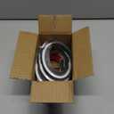 Door Sweep for Bottom of Door, 39.2" L Integrated Design with Brush, Self Adhesive Under Door Draft Stopper for Bottom of Door, Door Seal Dust/Noise/Hot or Cold Air Insulation, White 2" W