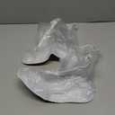 Waterproof Shoe Covers, Rain Shoe Covers Transparent Reusable Non Slip Shoe Cover for Outdoor Women and Men (Medium, Transprent)