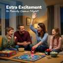 ArtCreativity Buzzer with Lights and Sounds - Set of 2 - Game Show Buzzer Buttons for Family Game Night and Trivia - Lights Up Red and Makes Loud Buzz Sound - Answer Buzzer Set